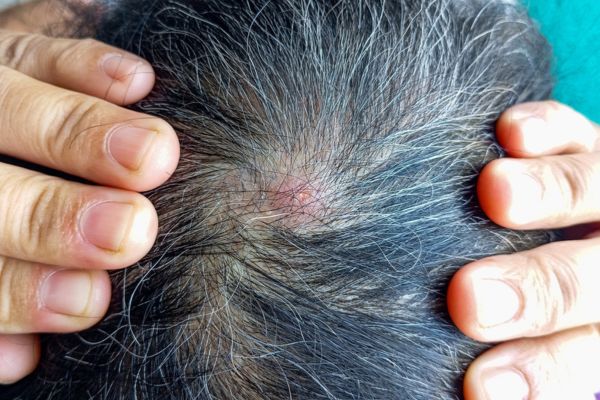 Acne on Scalp